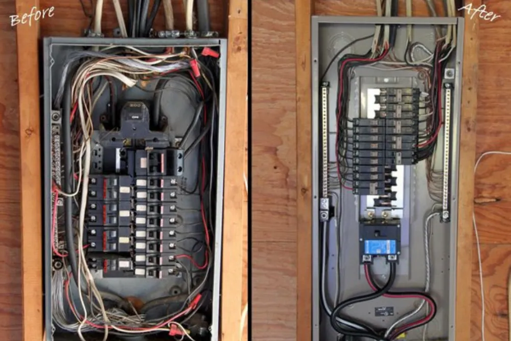 Panel upgrade, Grapevine