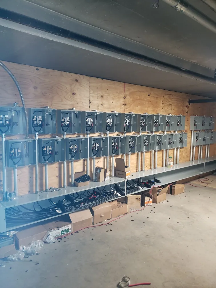 Multi-unit meter setup, Wichita Falls